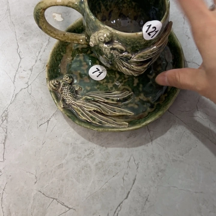 盘懿树日式手捏餐具茶具