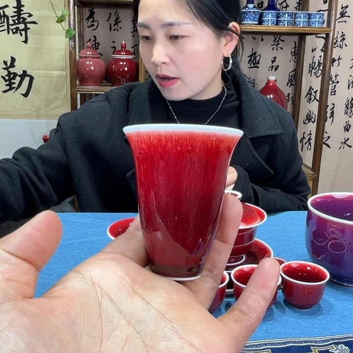 景德镇陶瓷闻香杯全品