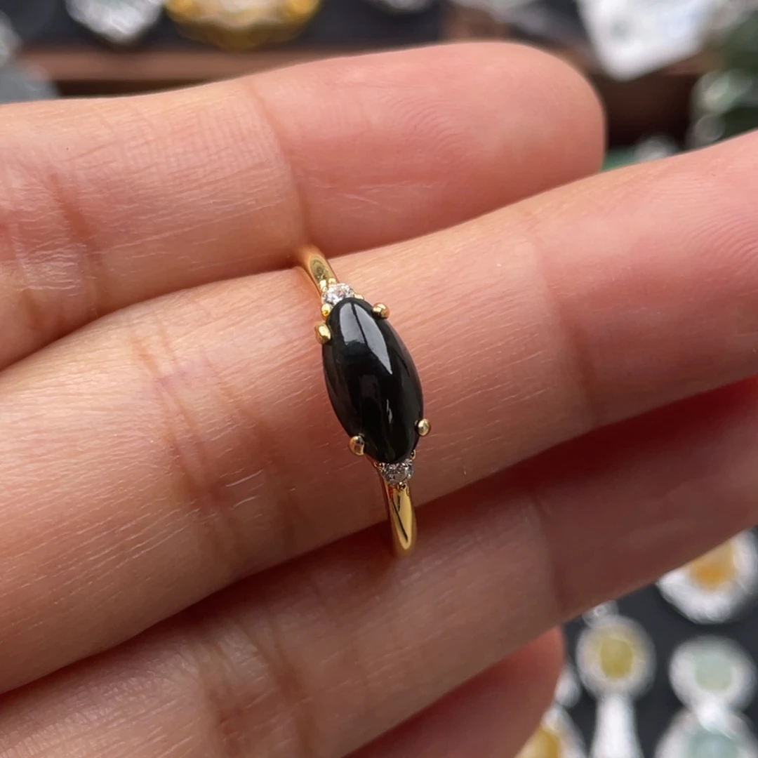 翡翠银S925镶嵌吊坠(不含链)