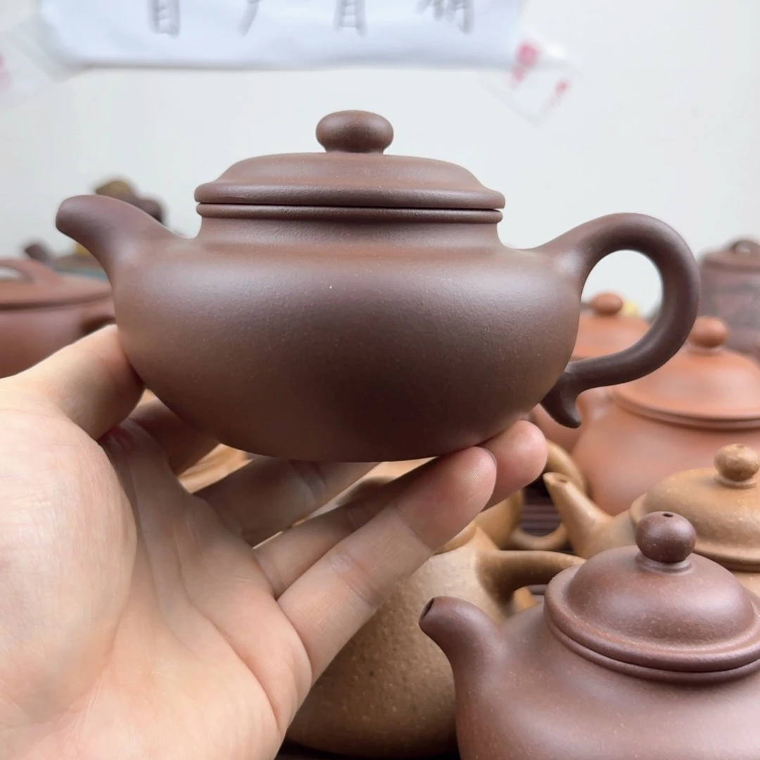 茶壶紫砂仿古300cc台西嫩底槽清