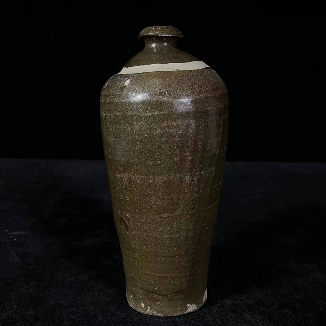 Lot3:   磁州窑梅瓶H:31.5CM