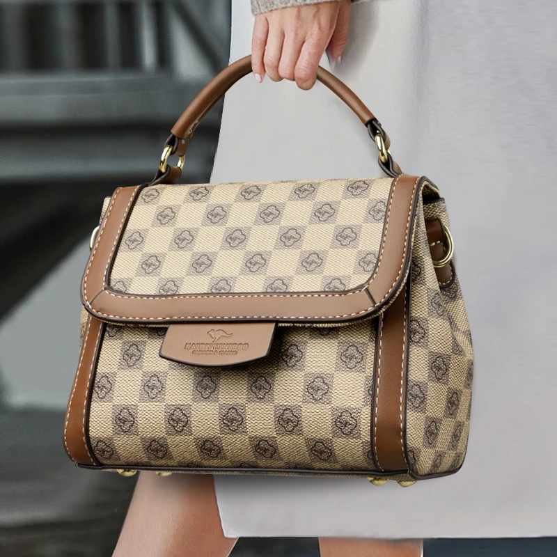 爆款正品大容量手提包中老年女包妈妈包耐磨抗皱通勤包简约百搭款