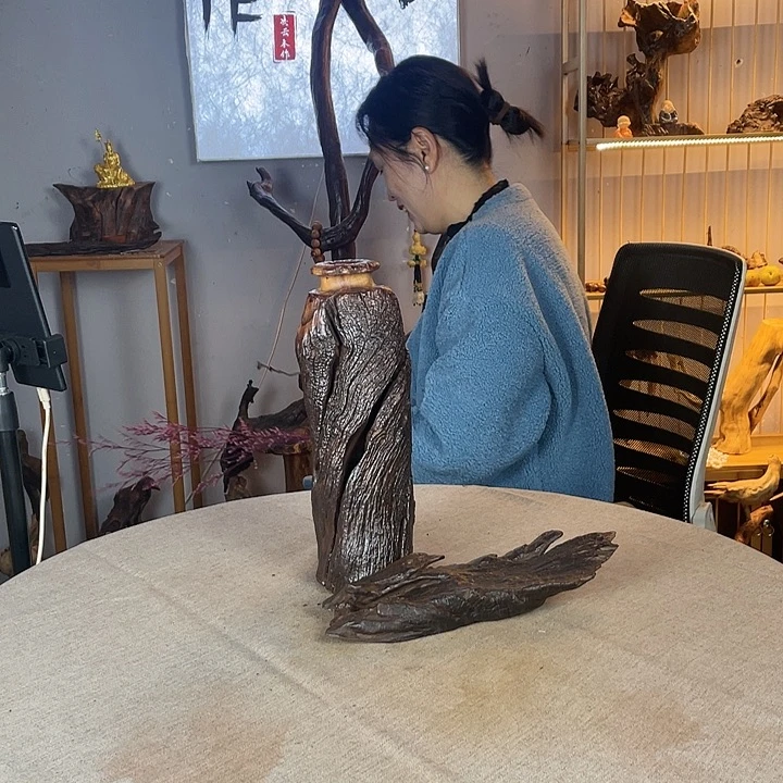 铜***铺纯天然原木手工制作