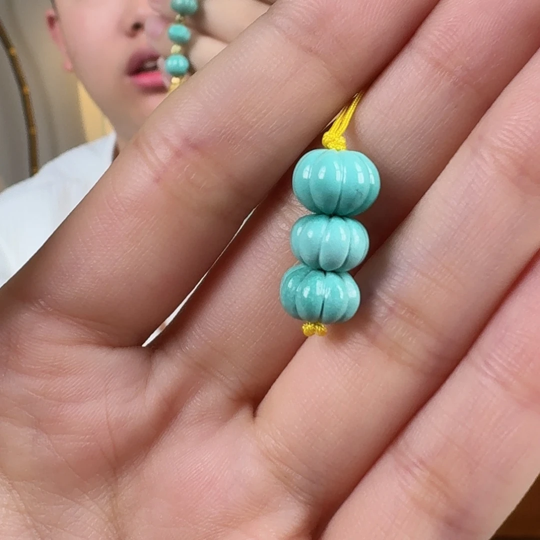 绿松石未镶嵌挂件