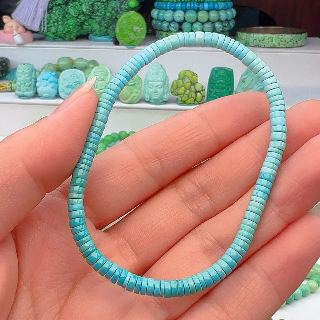 未镶嵌绿松石项链