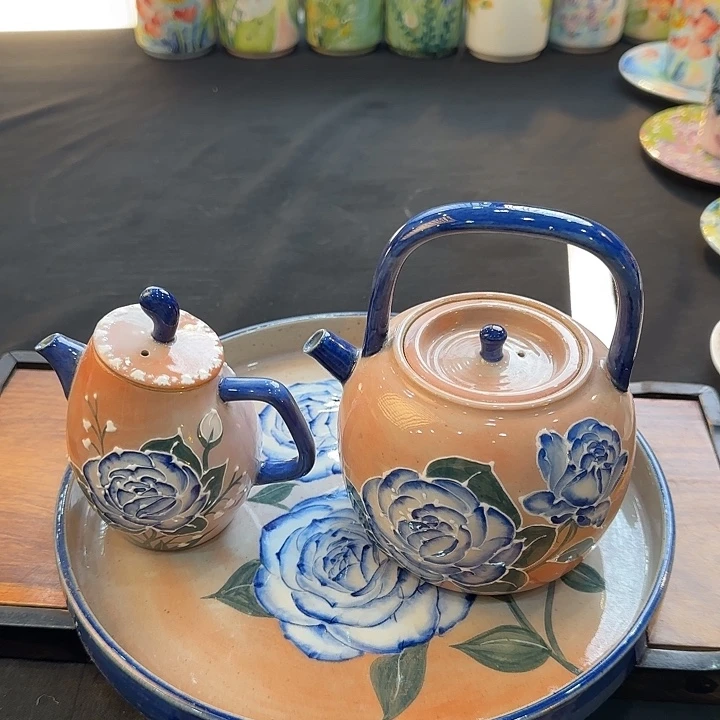 杯景德镇釉下五彩手绘陶瓷