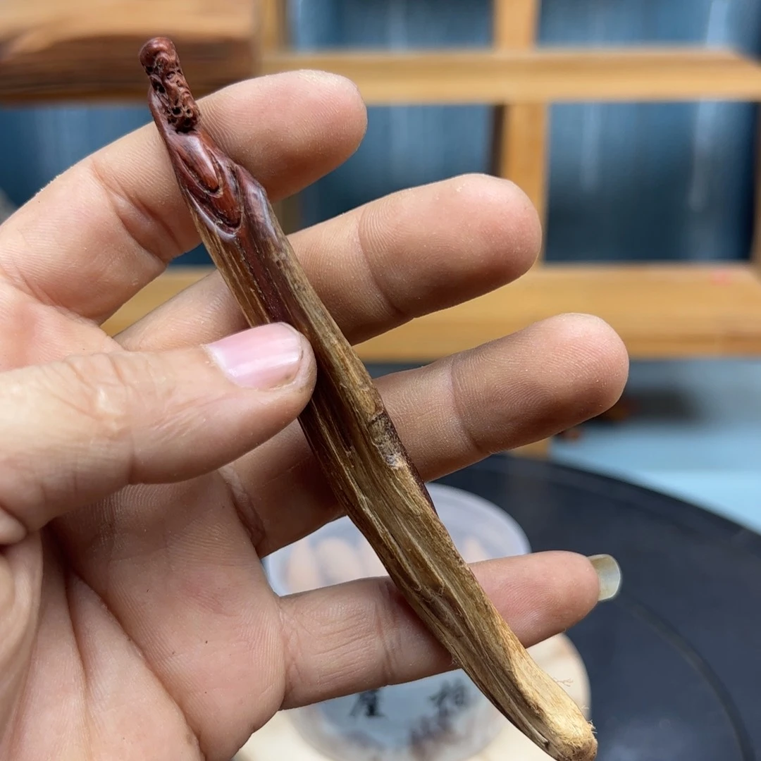 木有**去崖柏木摆件手把件
