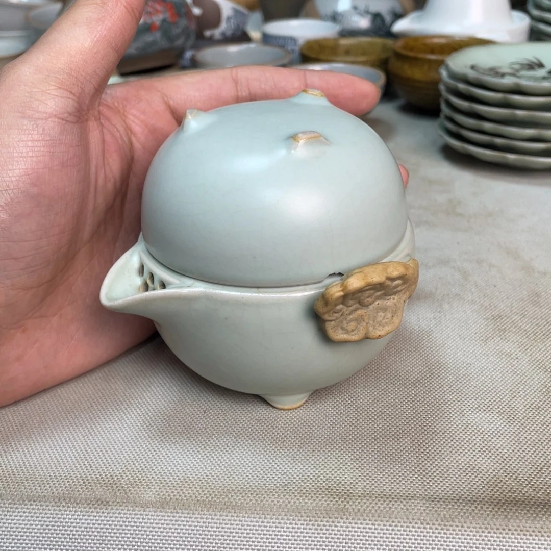 壶老段烧陶瓷茶器