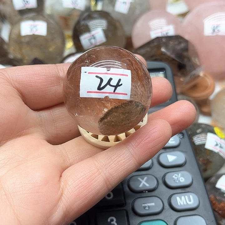 水晶86克水晶球未镶嵌