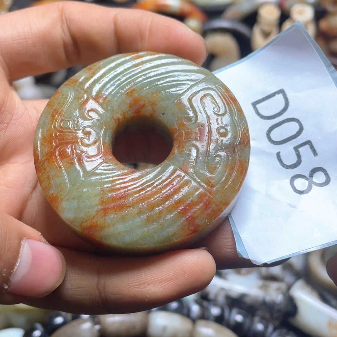 和田玉（糖玉）挂件未镶嵌