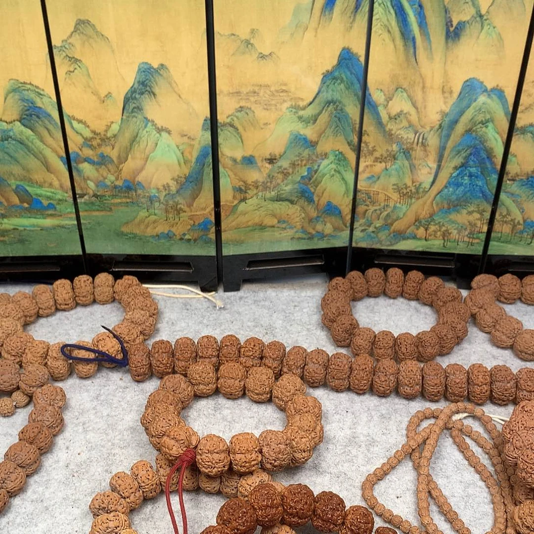 手串金刚菩提魏*生1、佛手加23梁梅花超头