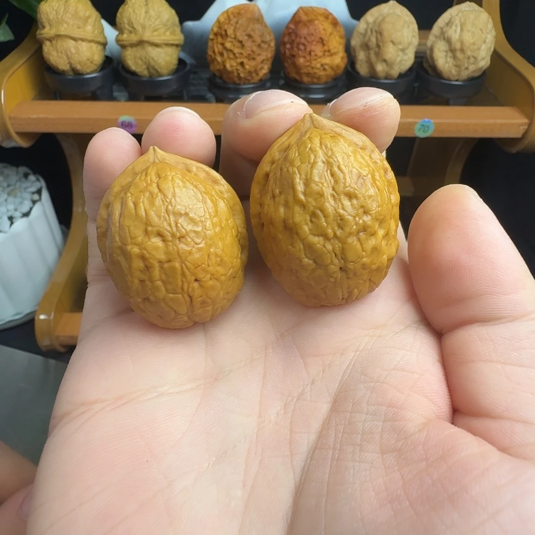 把件文玩核桃8号粗筋屁桃36尺