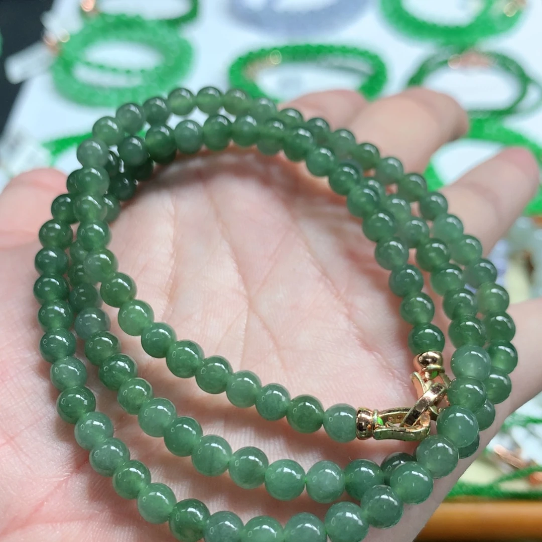 未镶嵌手链翡翠翡翠