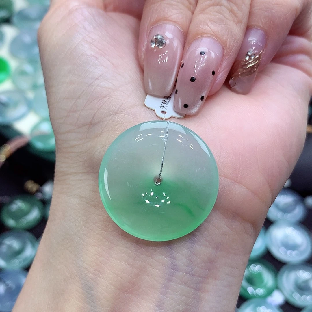 颈饰未镶嵌翡翠编号58尺寸25.6/5.3