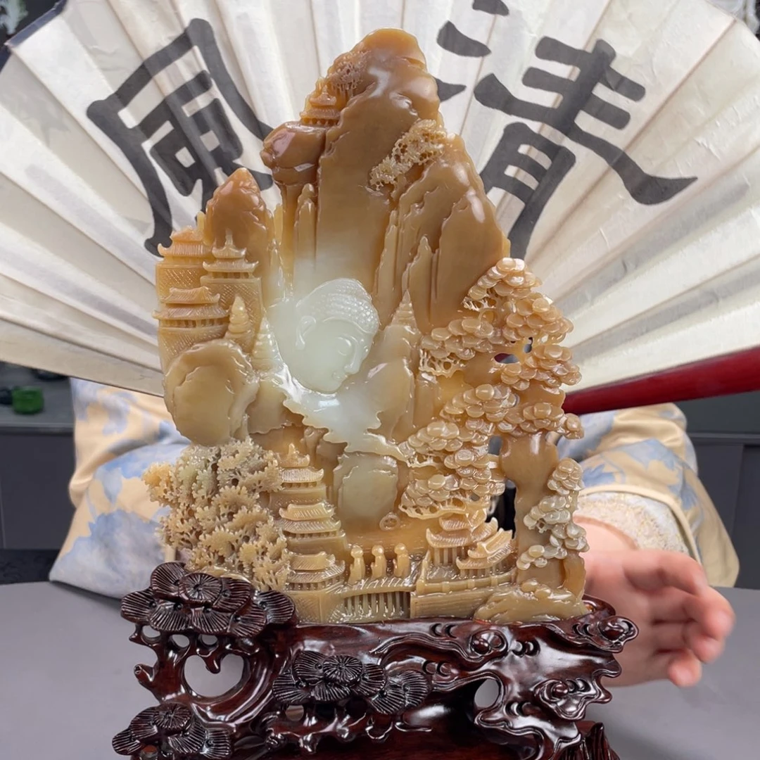 未镶嵌和田玉摆件