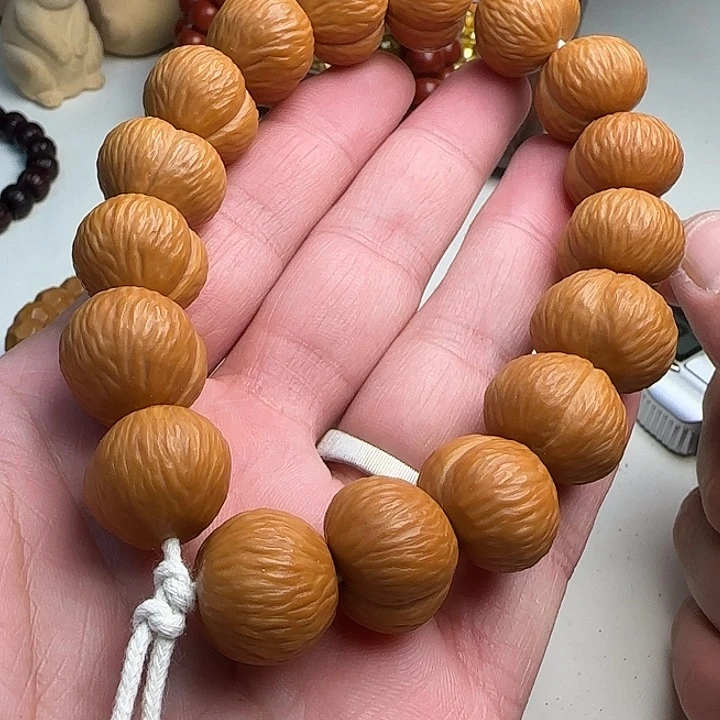 猴头核桃手串全品龙炎龙纹大屁桃尺寸18+mm