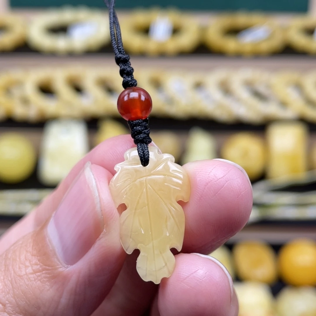 琥珀裸石未镶嵌琥珀蜜蜡