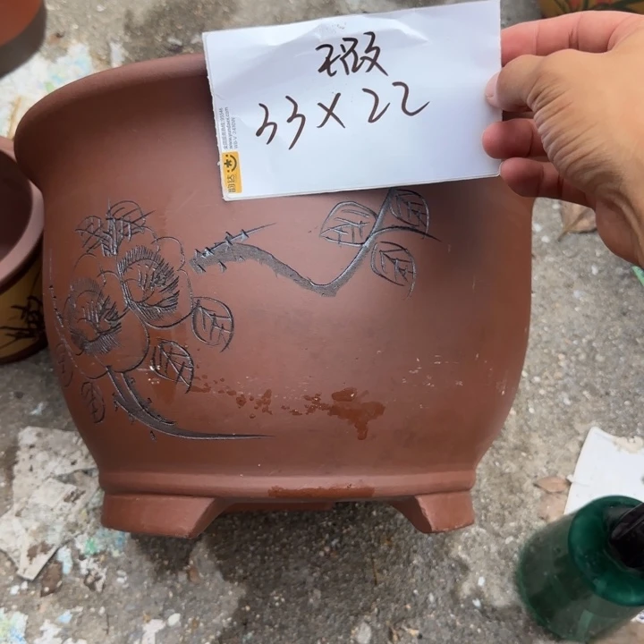 紫砂花盆特价清仓