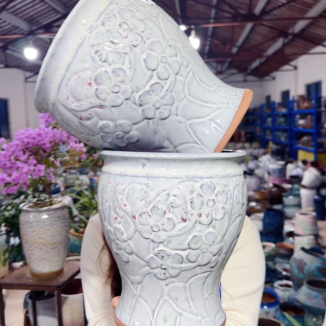 花盆紫砂高24口20