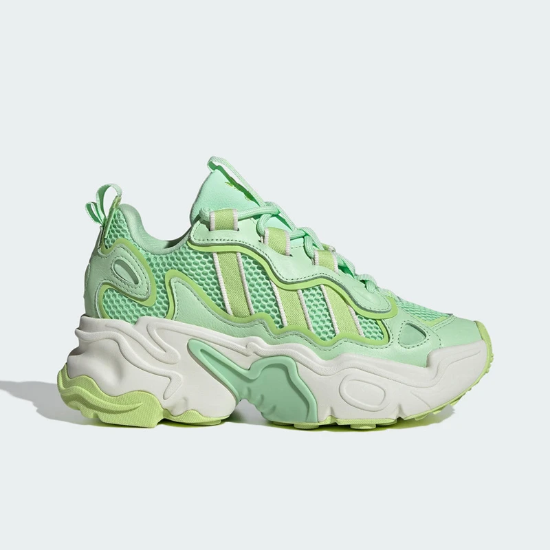 （断码处理）阿迪达斯三叶草女子缓震舒适透气运动休闲老爹鞋IH0838