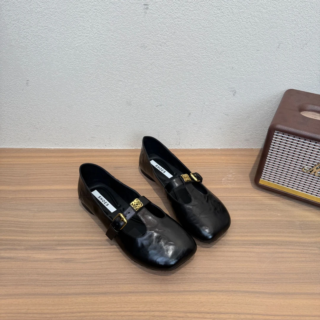 2025夏季新款单鞋乐福鞋百搭夏季软底休闲A0114