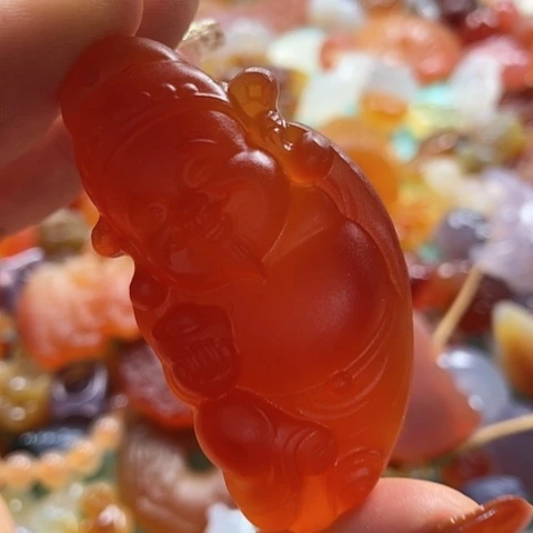 未镶嵌颈饰玛瑙/玉髓青*