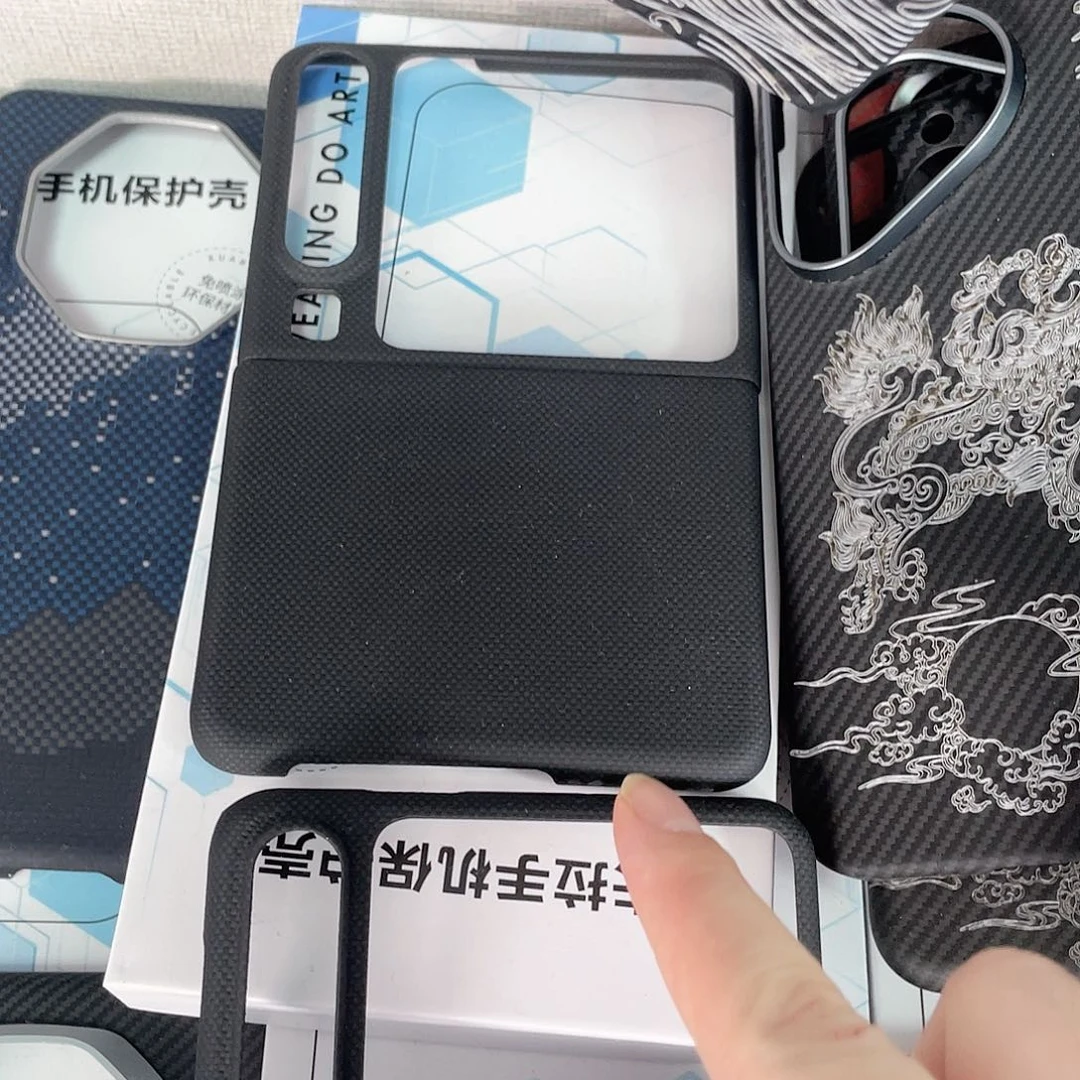 PX黑灰纯色带磁吸