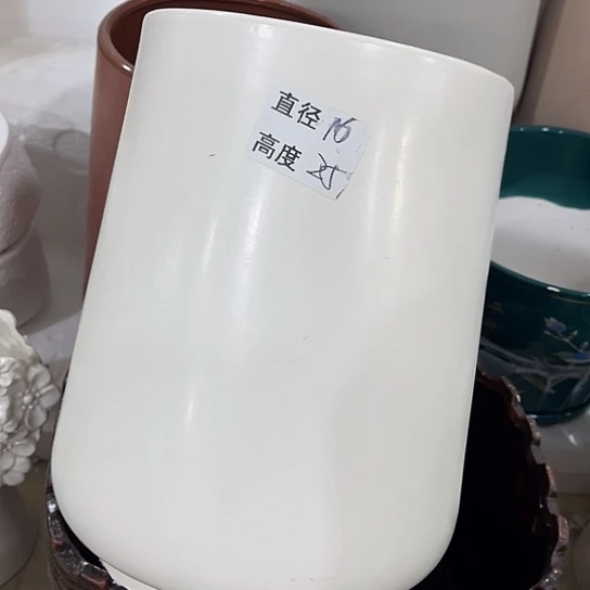 多肉绿植陶瓷花盆9.9包邮，有孔