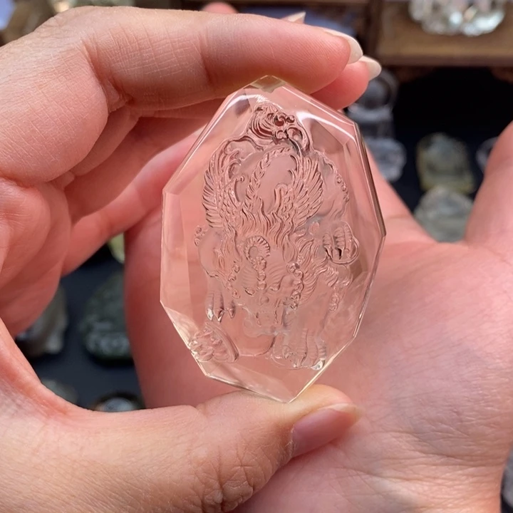 逍***五水晶未镶嵌颈饰定制