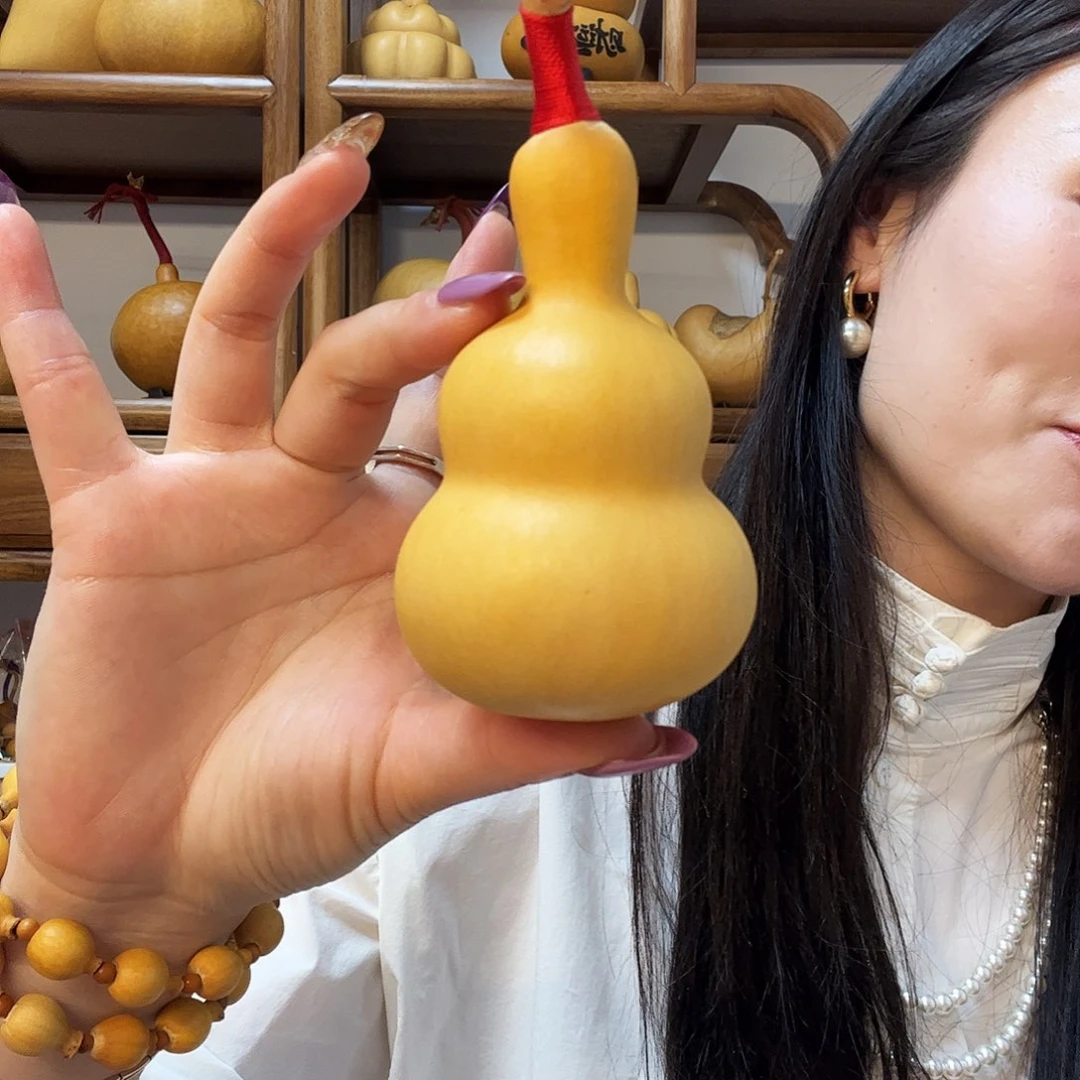 它****受微微瑕胖墩葫芦摆件