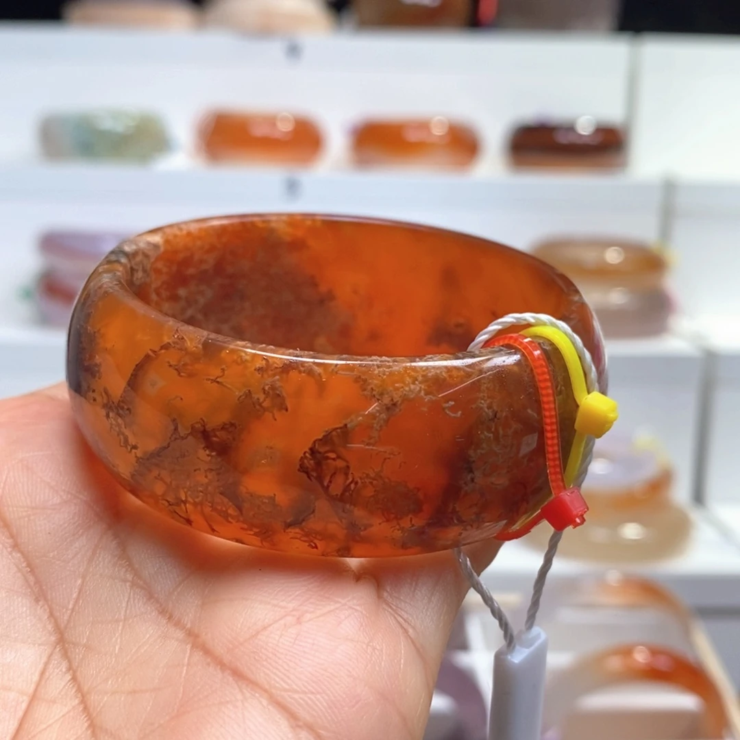 玛瑙/玉髓手镯未镶嵌有扣手