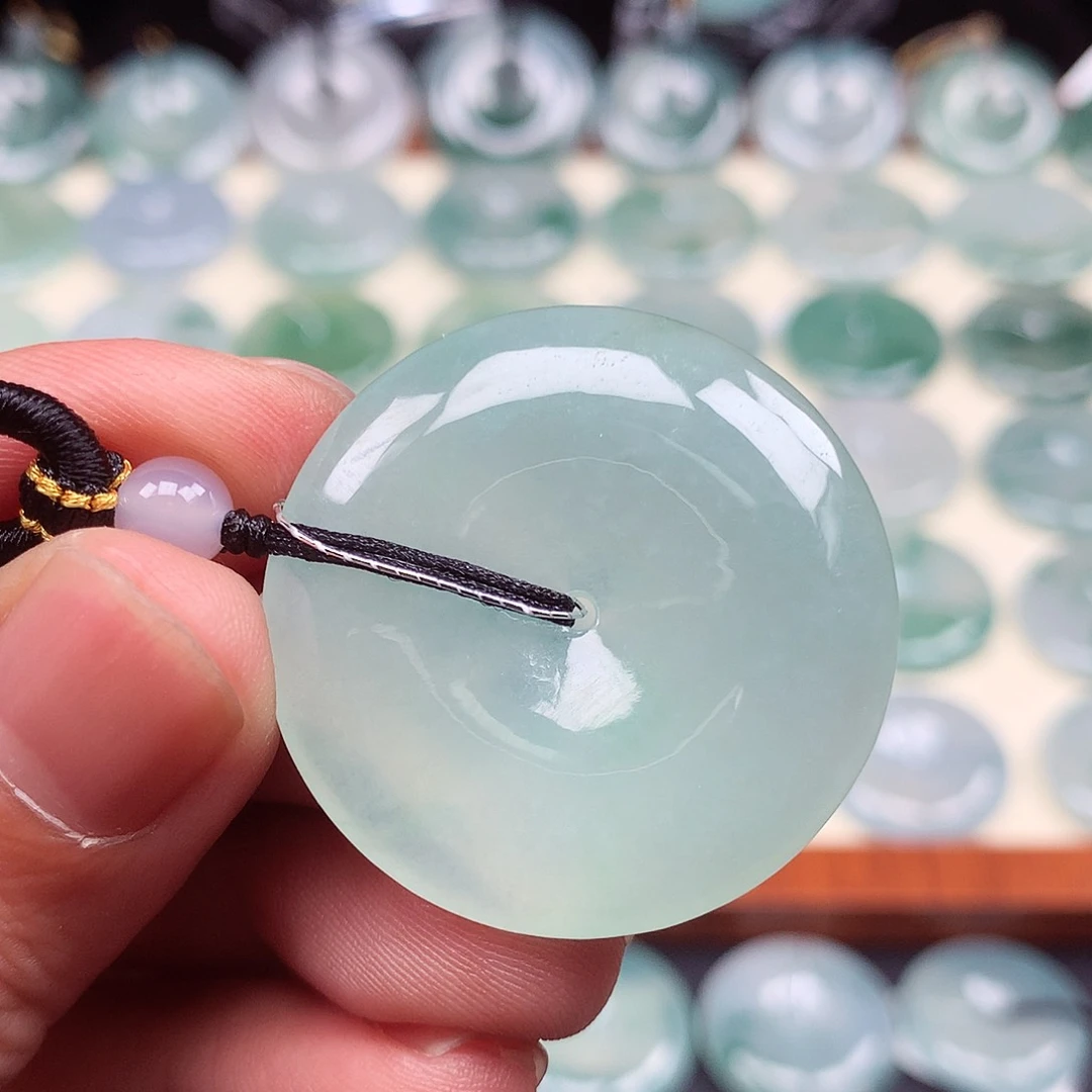 颈饰未镶嵌翡翠34-5.9mm