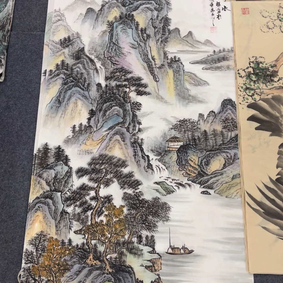 国画处理作品看好再拍哦