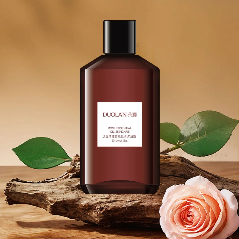 【24小时留香】朵澜玫瑰精油香氛丝滑沐浴露深层清洁持久留香
