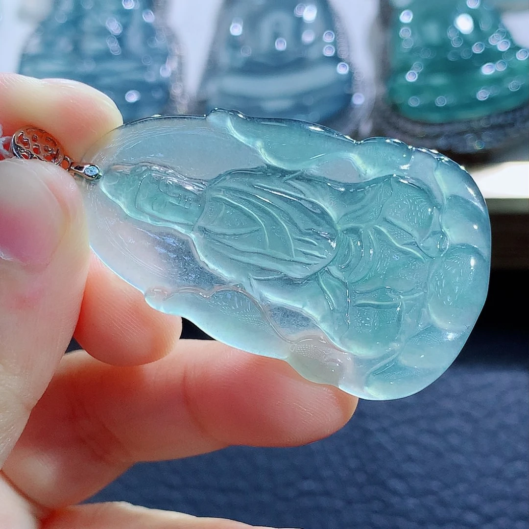 未镶嵌挂件翡翠翡翠