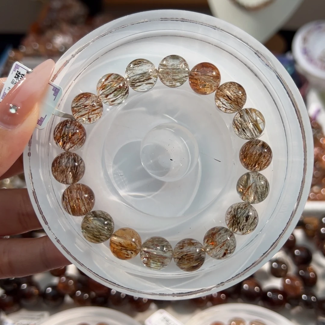 未镶嵌手链水晶黑金超七11