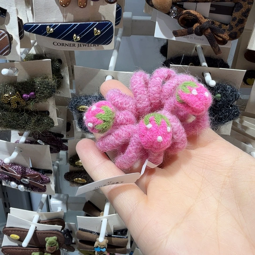 硅胶铁合金草莓电话线18