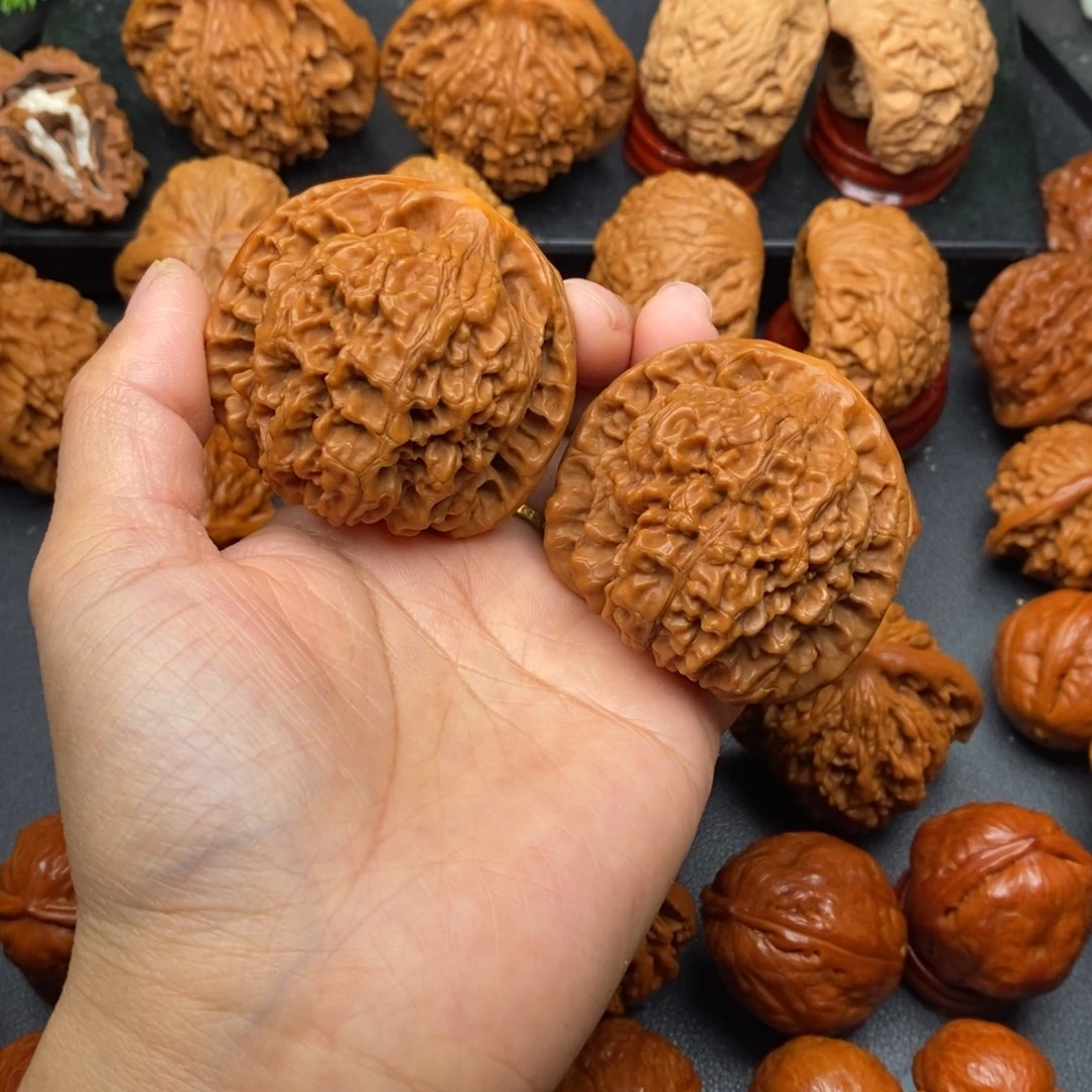 文玩核桃把件51官帽