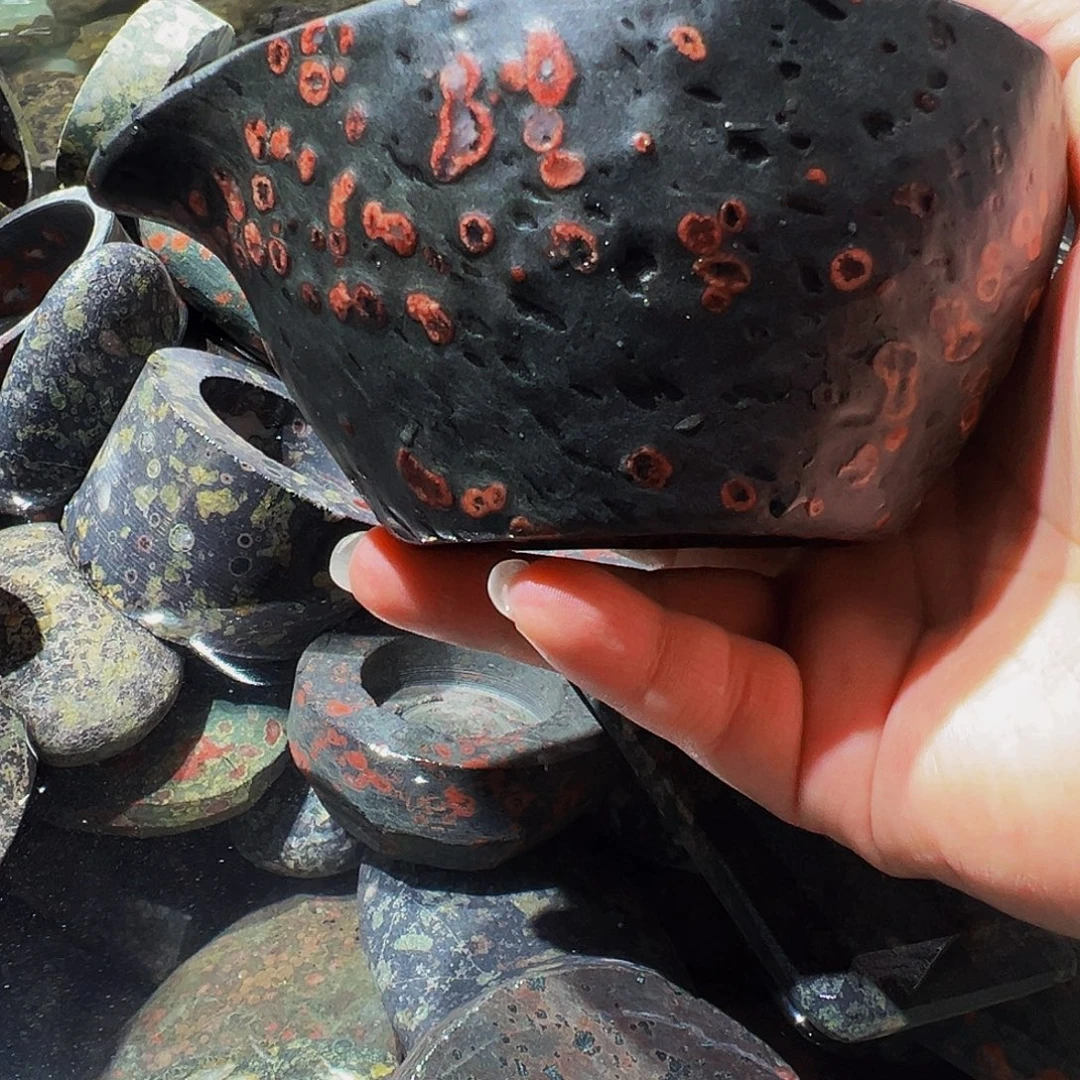 梅花玉鱼缸石茶周边不退不换