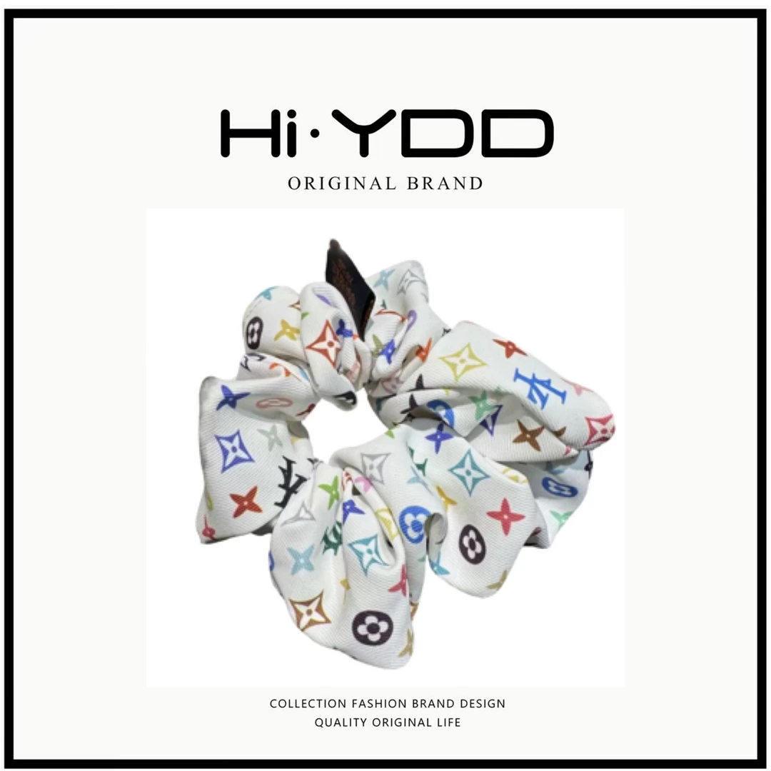 甜美简约发圈甜美风原创设计皮筋可爱网纱日韩发绳女