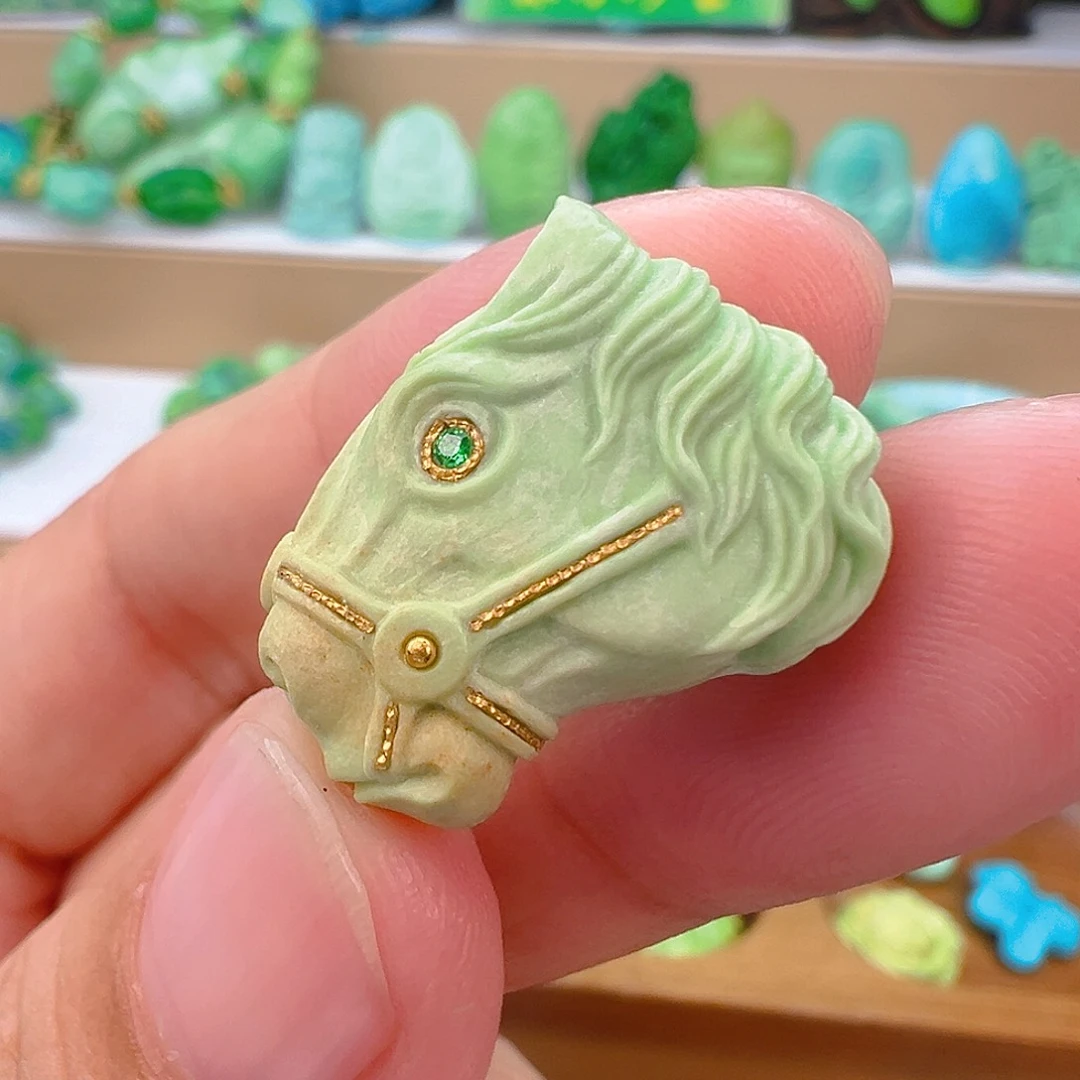 未镶嵌绿松石项链