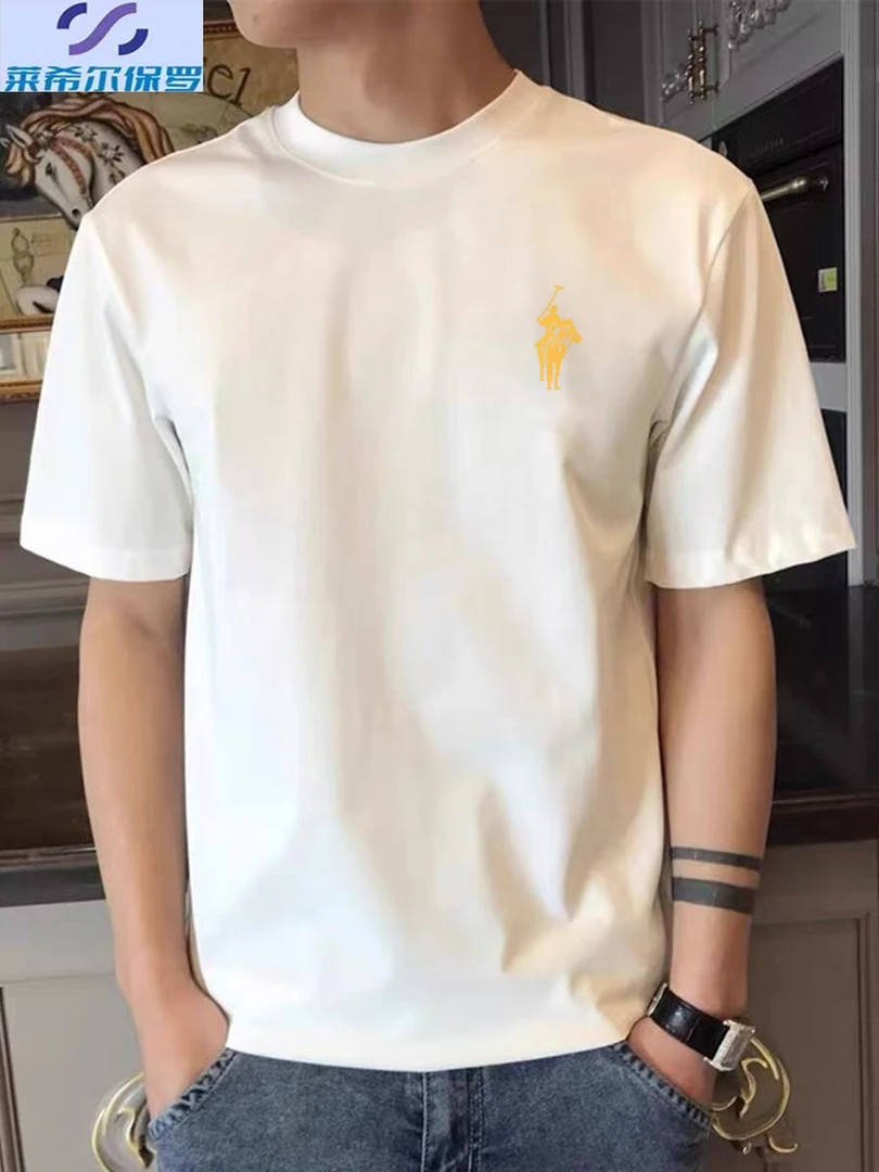 【三件装】男女同款重磅棉230克纯棉净面短袖吸湿排汗高档T恤