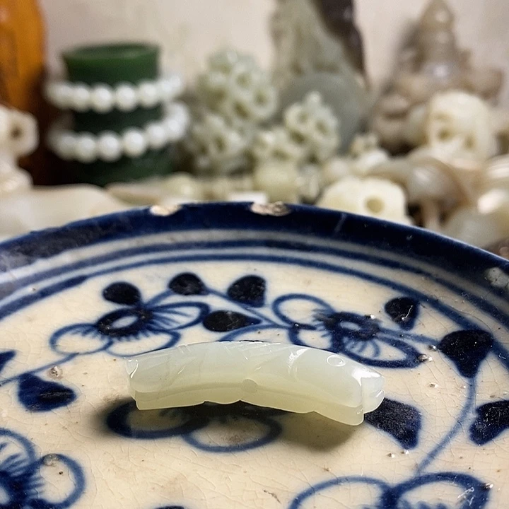 瓷片工艺品瓷盘内挂坠