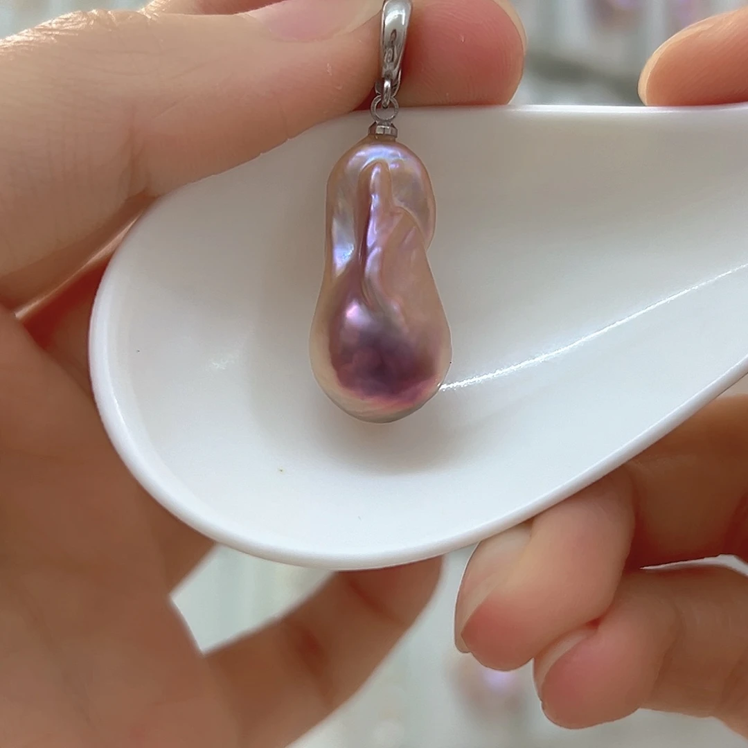 未镶嵌吊坠(赠链)淡水珍珠