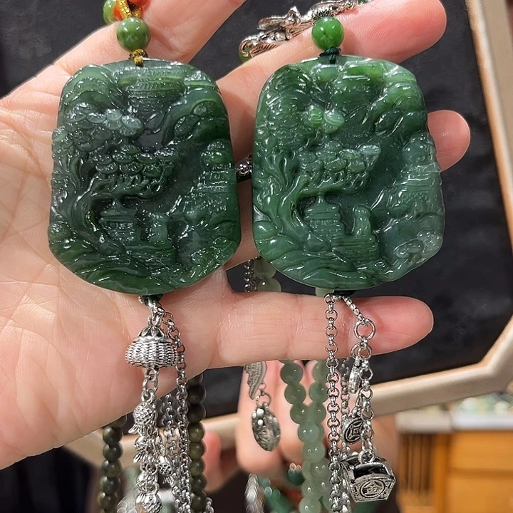 颈饰未镶嵌和田玉