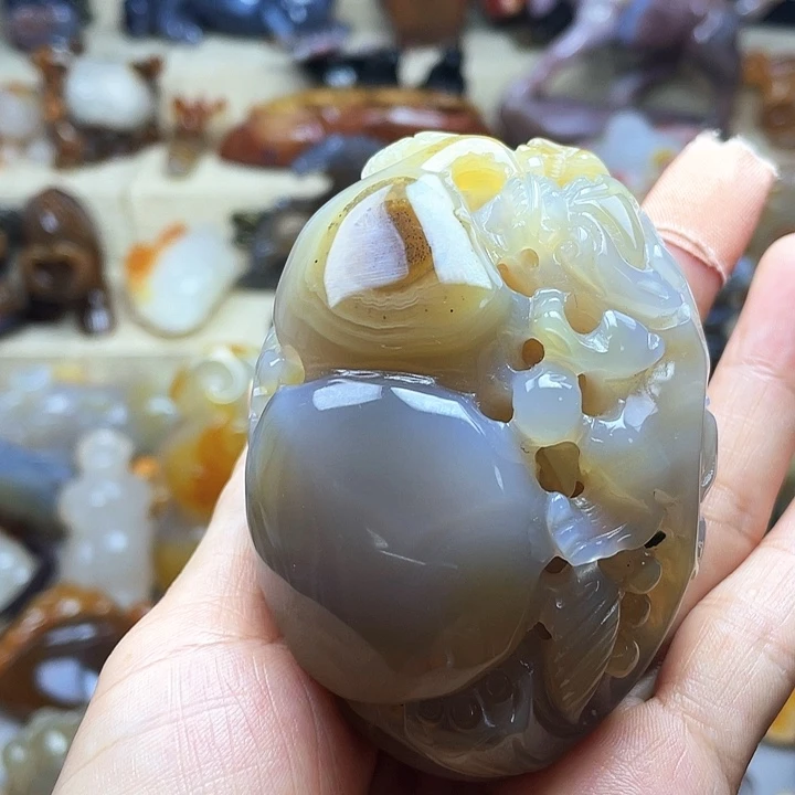 玛瑙/玉髓饰品未镶嵌