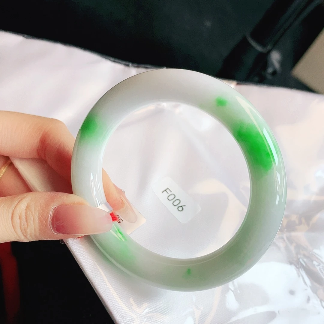 翡翠未镶嵌手镯缅甸天然a货翡翠手镯