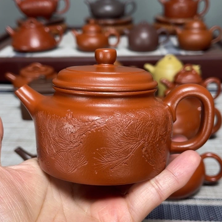 紫砂茶壶全手工制作155cc