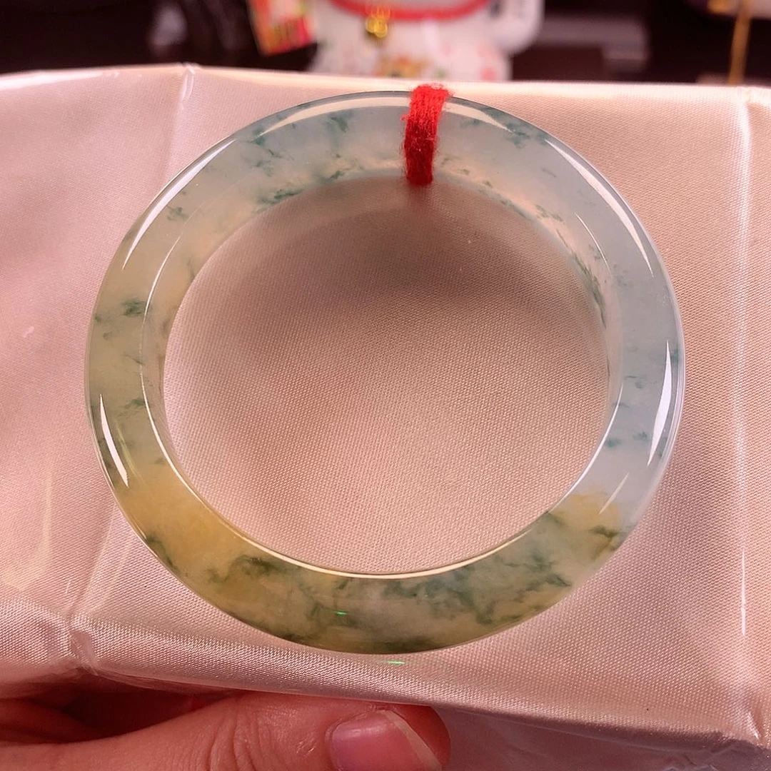 翡翠未镶嵌手镯8号链接