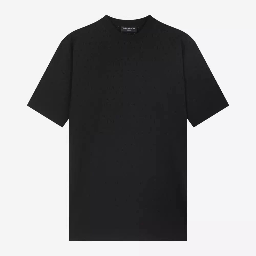 BALENCIAGA巴黎世家运动透气圆领男体恤衫短袖T恤694576TMVD41000